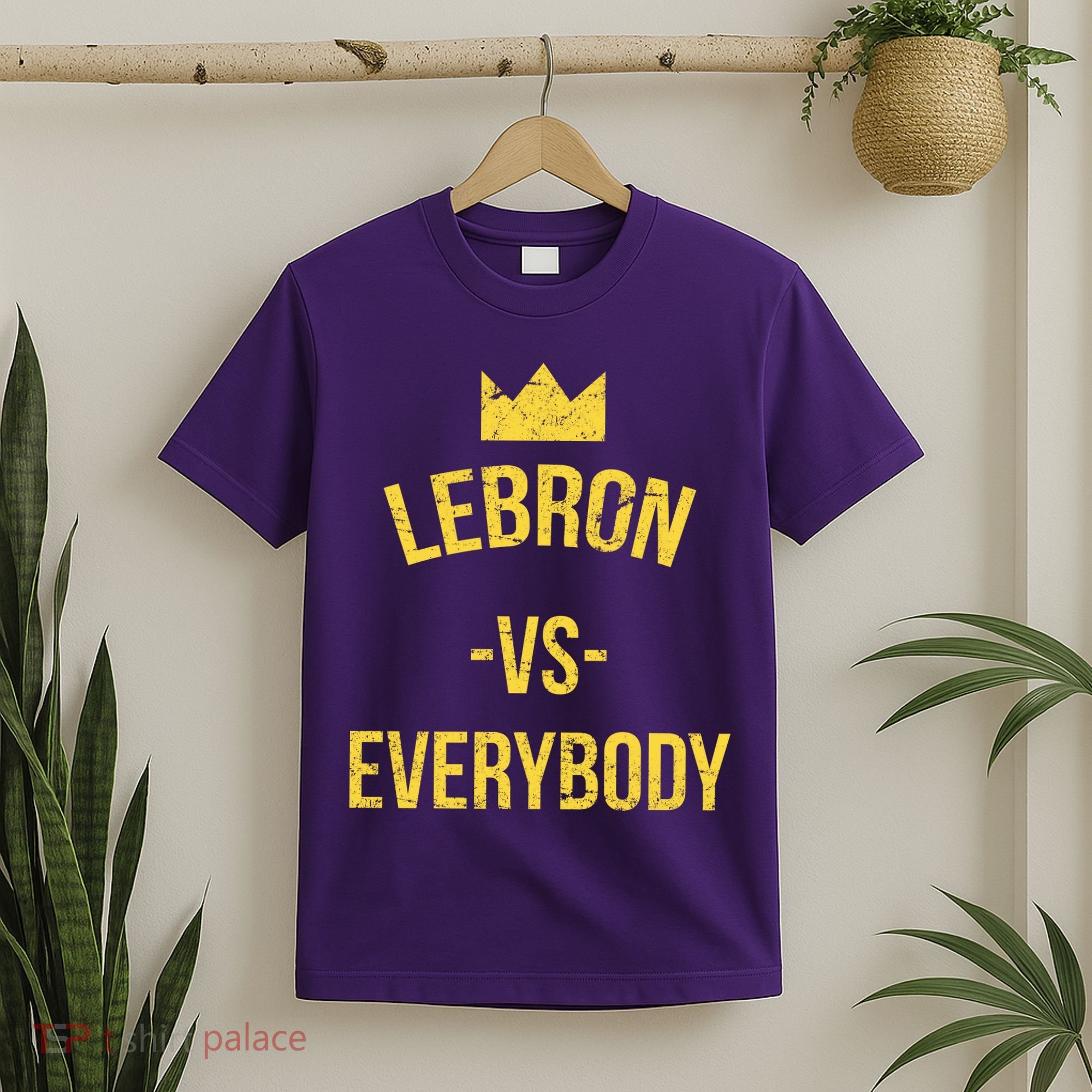 Lebron Vs Everybody LA Bron Basketball T-Shirt