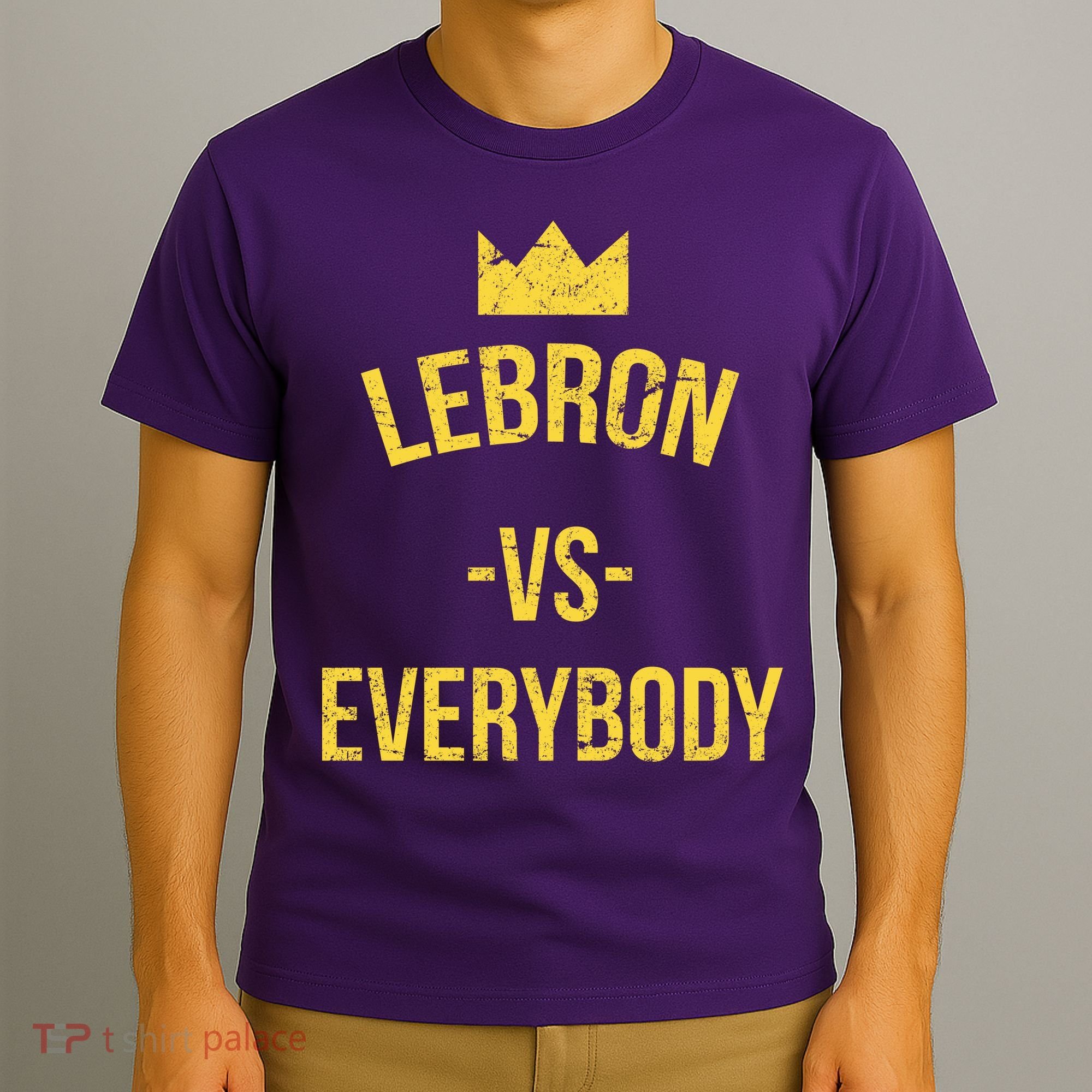 Lebron Vs Everybody LA Bron Basketball T-Shirt