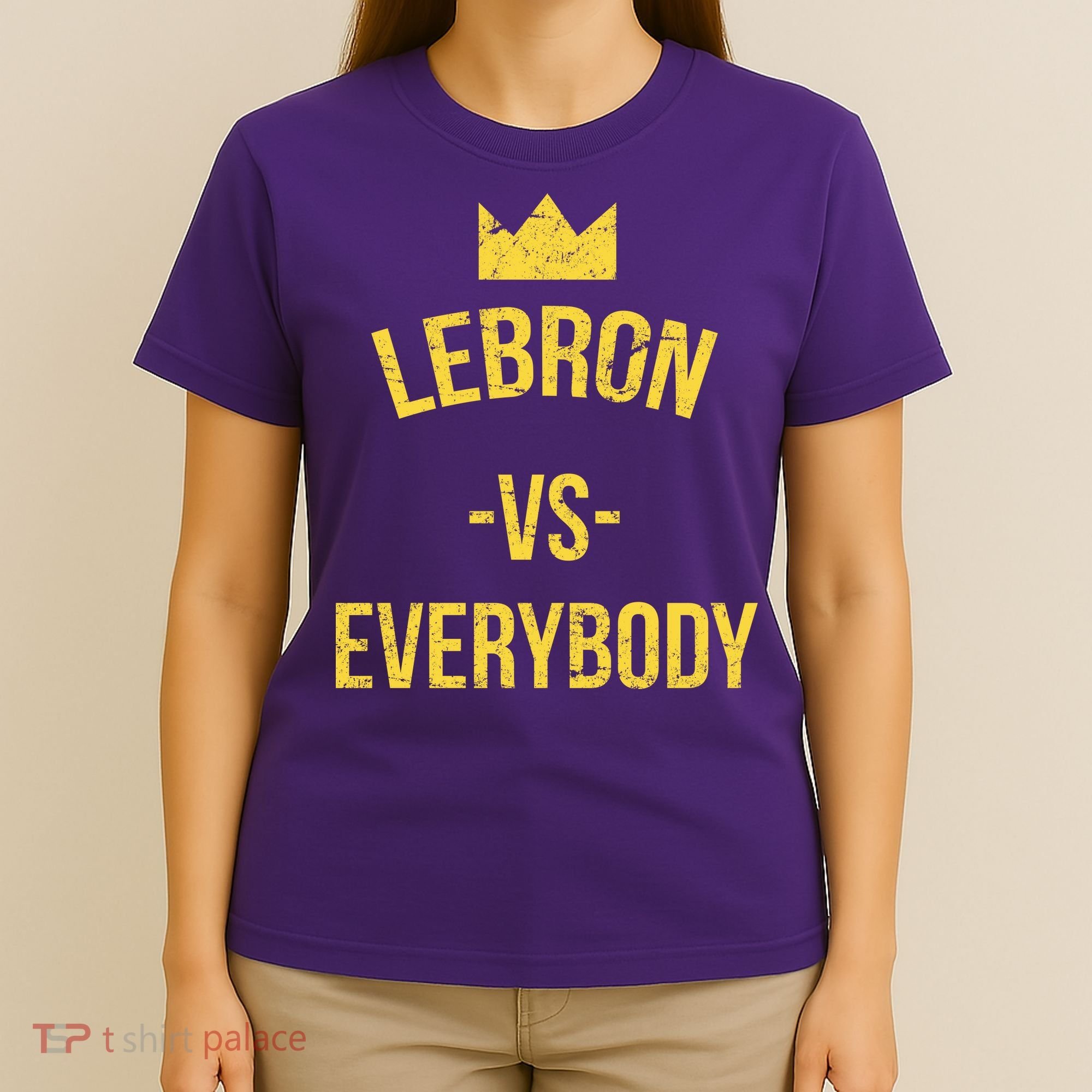 Lebron Vs Everybody LA Bron Basketball T-Shirt
