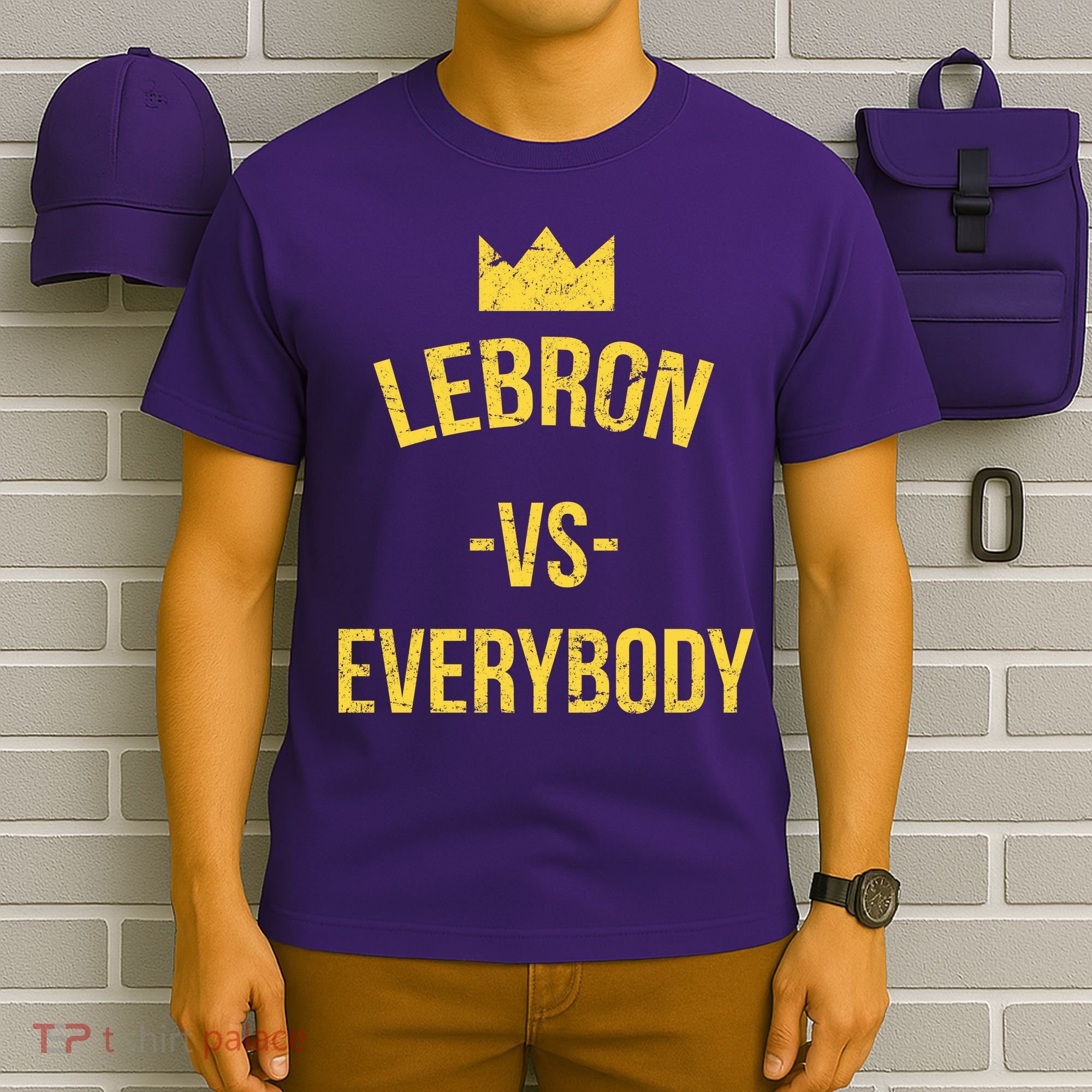 Lebron Vs Everybody LA Bron Basketball T-Shirt