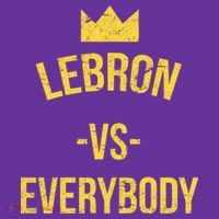 Lebron Vs Everybody LA Bron Basketball Button thumb 1