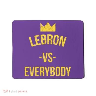 Lebron Vs Everybody LA Bron Basketball Mousepad