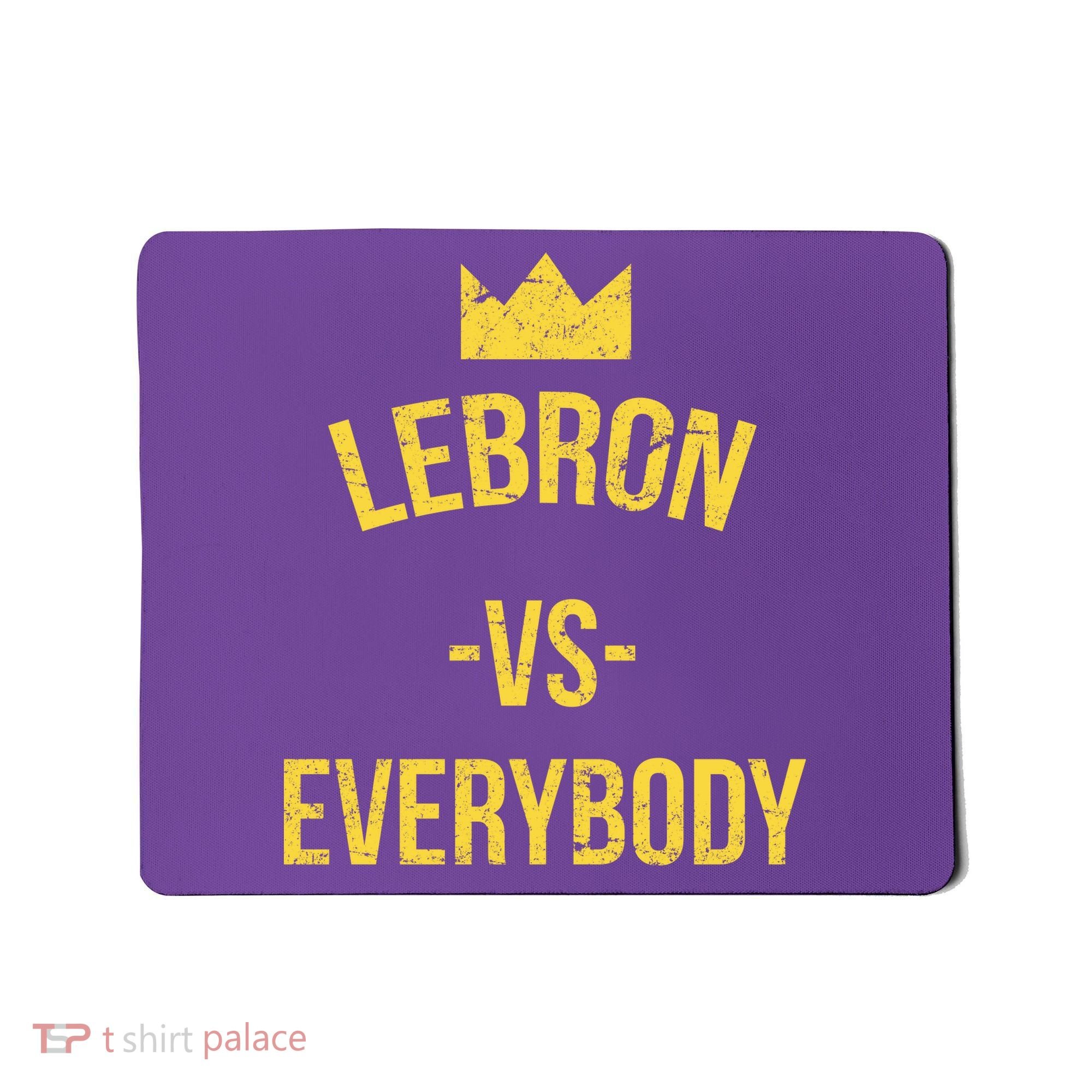 Lebron Vs Everybody LA Bron Basketball Mousepad