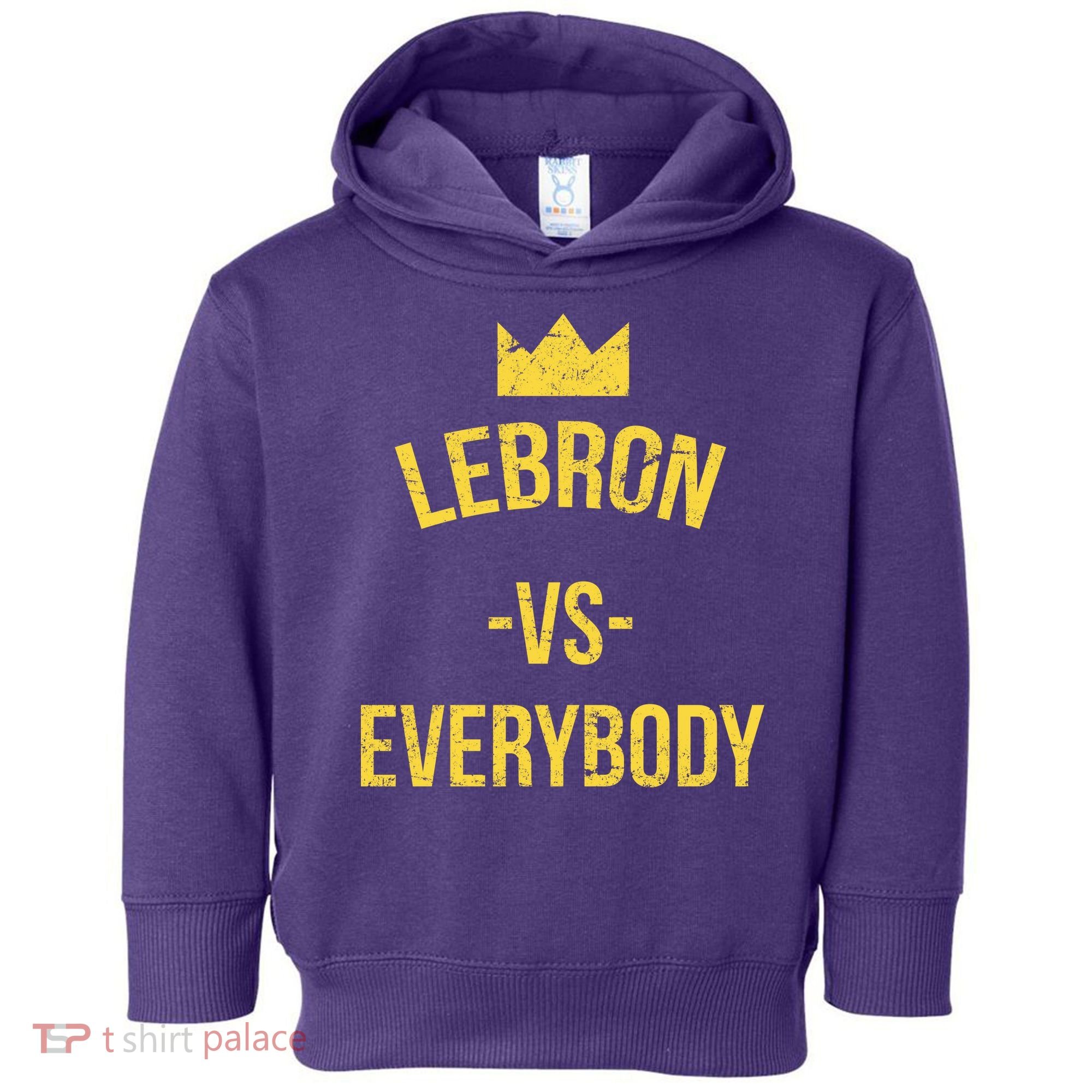 Lebron Vs Everybody LA Bron Basketball Toddler Hoodie
