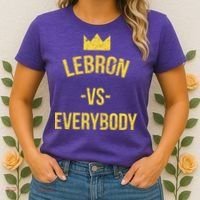 Lebron Vs Everybody LA Bron Basketball Women's T-Shirt thumb 2