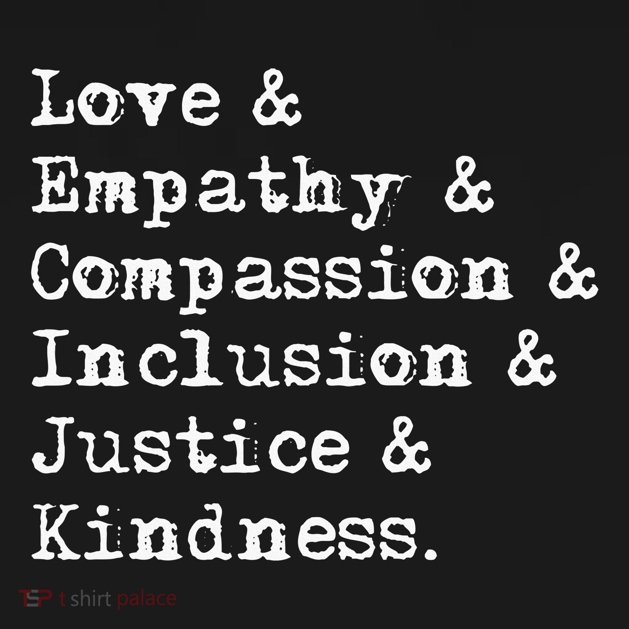 Love Empathy Compassion Inclusion Justice Kindness Pajama Set