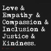 Love Empathy Compassion Inclusion Justice Kindness Women's Tank Top thumb 5
