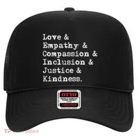 Love Empathy Compassion Inclusion Justice Kindness Hat thumb 0