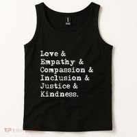 Love Empathy Compassion Inclusion Justice Kindness Tank Top thumb 2