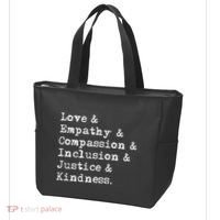 Love Empathy Compassion Inclusion Justice Kindness Tote Bag thumb 3