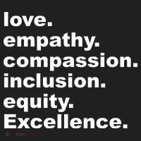 Love Empathy Compassion Inclusion Equity Excellence Tumbler thumb 3