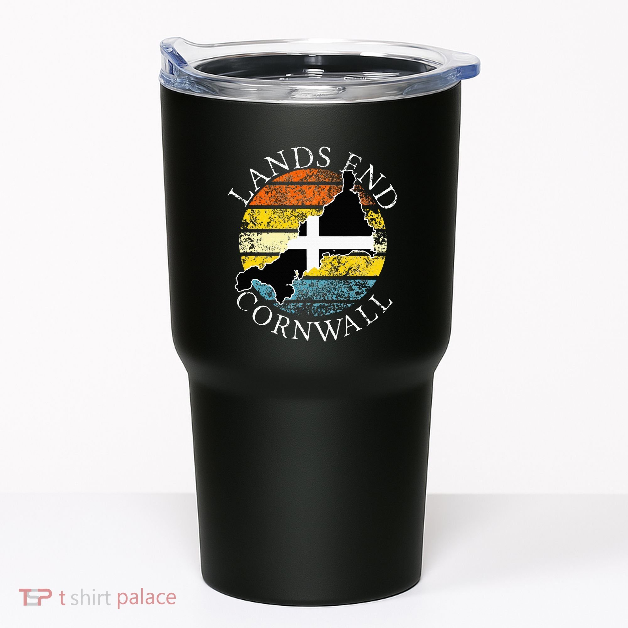 Lands End Cornwall England Celtic Cornish Gift Tumbler