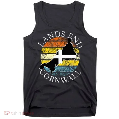 Lands End Cornwall England Celtic Cornish Gift Tank Top