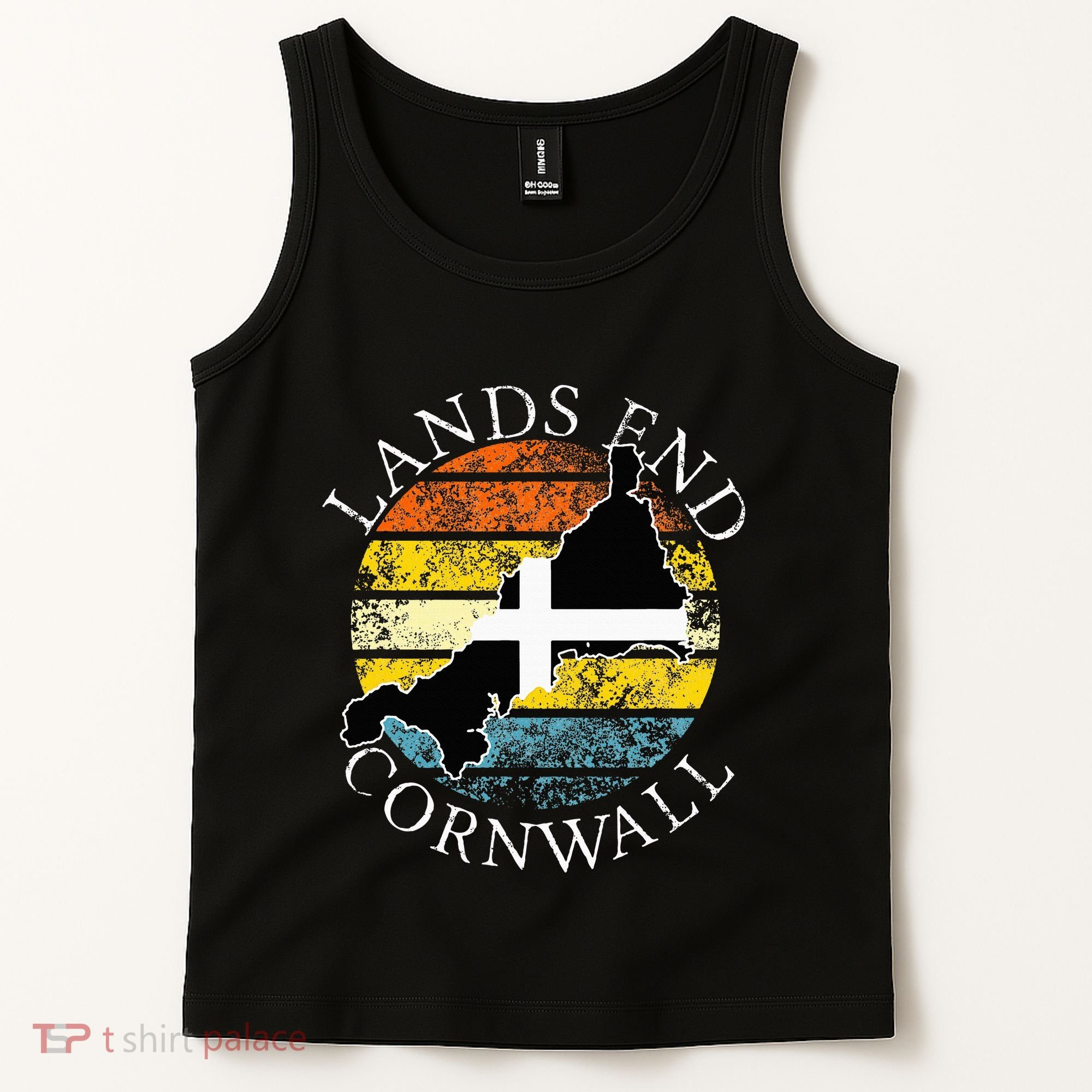 Lands End Cornwall England Celtic Cornish Gift Tank Top