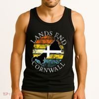 Lands End Cornwall England Celtic Cornish Gift Tank Top thumb 3
