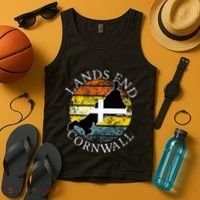 Lands End Cornwall England Celtic Cornish Gift Tank Top thumb 4