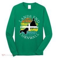 Lands End Cornwall England Celtic Cornish Gift Long Sleeve Shirt thumb 0
