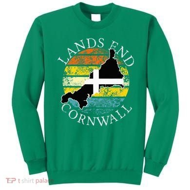 Lands End Cornwall England Celtic Cornish Gift Sweatshirt