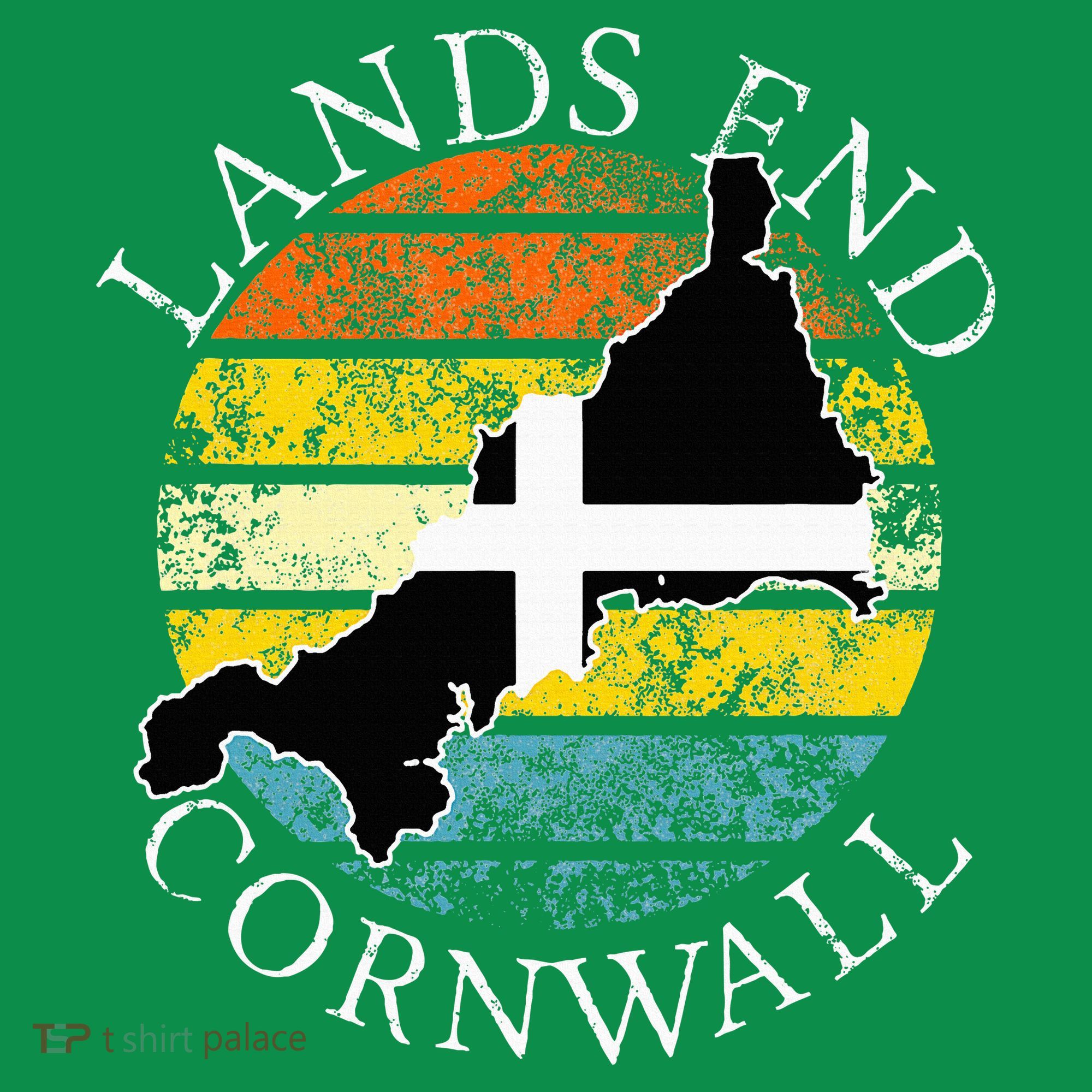 Lands End Cornwall England Celtic Cornish Gift Sweatshirt
