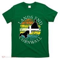 Lands End Cornwall England Celtic Cornish Gift T-Shirt thumb 0