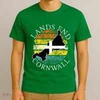 Lands End Cornwall England Celtic Cornish Gift T-Shirt thumb 3