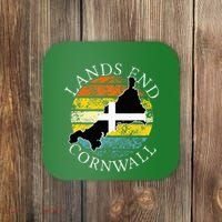 Lands End Cornwall England Celtic Cornish Gift Coaster thumb 0