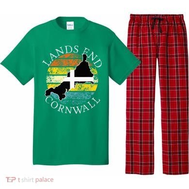 Lands End Cornwall England Celtic Cornish Gift Pajama Set