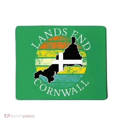 Lands End Cornwall England Celtic Cornish Gift Mousepad