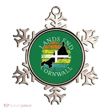 Lands End Cornwall England Celtic Cornish Gift Ornament