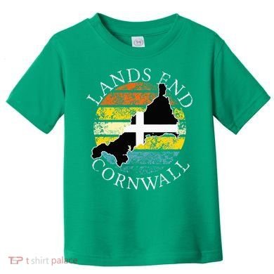 Lands End Cornwall England Celtic Cornish Gift Toddler T-Shirt