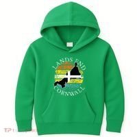 Lands End Cornwall England Celtic Cornish Gift Kids Hoodie thumb 0
