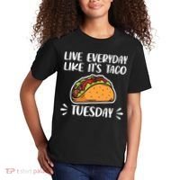 Live Every Day Like Its Taco Tuesday Love Tacos Tee Kids T-Shirt thumb 2
