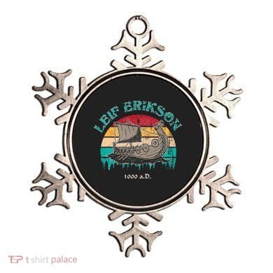 Leif Erikson Day Design For Norseman Ornament