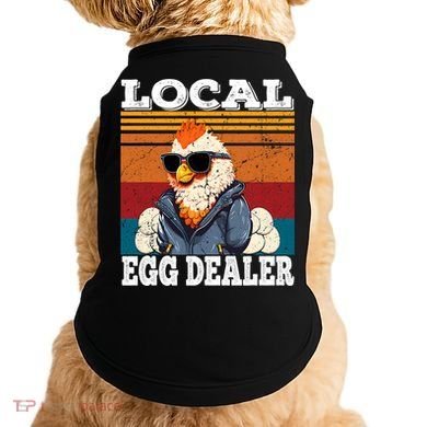 Local Egg Dealer Funny Egg Peddler Chicken Egg Farmer Doggie Tank