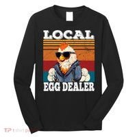 Local Egg Dealer Funny Egg Peddler Chicken Egg Farmer Long Sleeve Shirt thumb 0