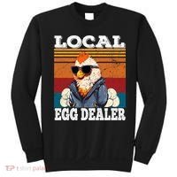 Local Egg Dealer Funny Egg Peddler Chicken Egg Farmer Sweatshirt thumb 0