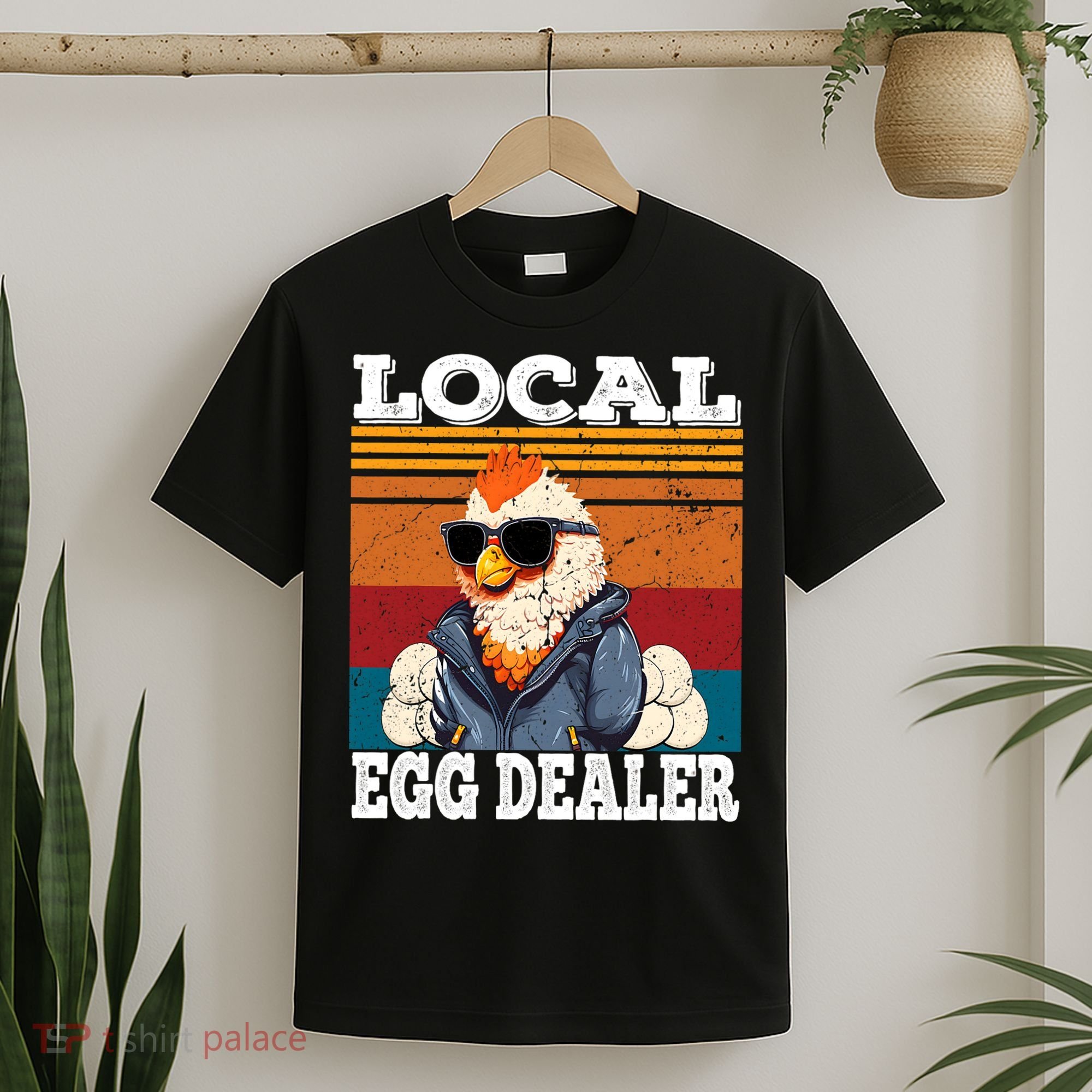 Local Egg Dealer Funny Egg Peddler Chicken Egg Farmer T-Shirt