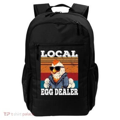 Local Egg Dealer Funny Egg Peddler Chicken Egg Farmer Backpack