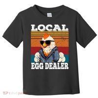 Local Egg Dealer Funny Egg Peddler Chicken Egg Farmer Toddler T-Shirt thumb 0