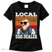 Local Egg Dealer Funny Egg Peddler Chicken Egg Farmer Women's T-Shirt thumb 0