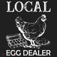 Local Egg Dealer Funny Chicken Women's Sweatshirt thumb 2