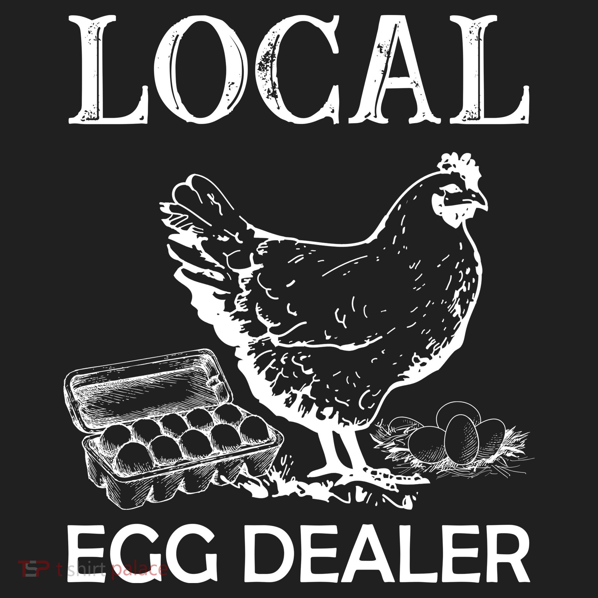 Local Egg Dealer Funny Chicken Women's Sweatshirt