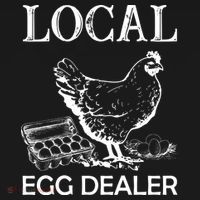Local Egg Dealer Funny Chicken Backpack thumb 2