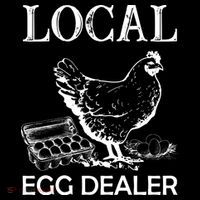 Local Egg Dealer Funny Chicken Coaster thumb 2