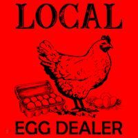 Local Egg Dealer Funny Chicken Santa Hat thumb 1