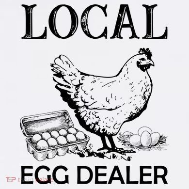 Local Egg Dealer Funny Chicken Sweatshirt