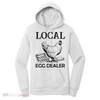 Local Egg Dealer Funny Chicken Women's Hoodie thumb 0