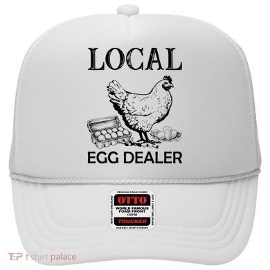 Local Egg Dealer Funny Chicken Hat