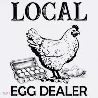 Local Egg Dealer Funny Chicken Tank Top thumb 6