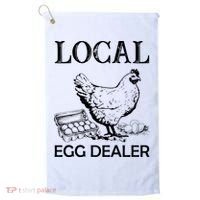 Local Egg Dealer Funny Chicken Golf Towel thumb 0